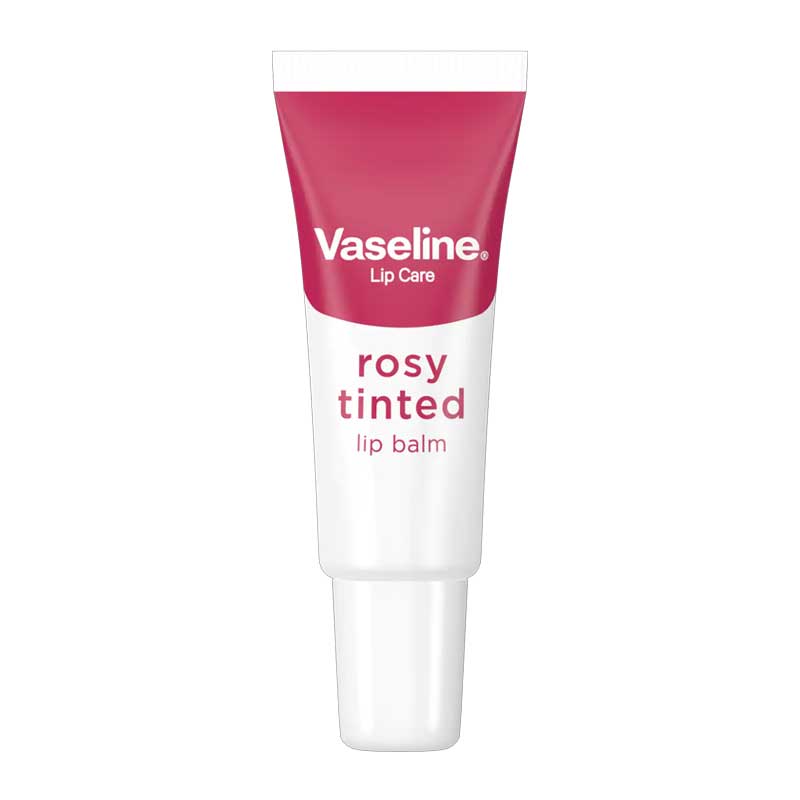 بالم لب مرطوب کننده درمانی وازلین Vaseline مدل Rosy Tinted حجم 10g