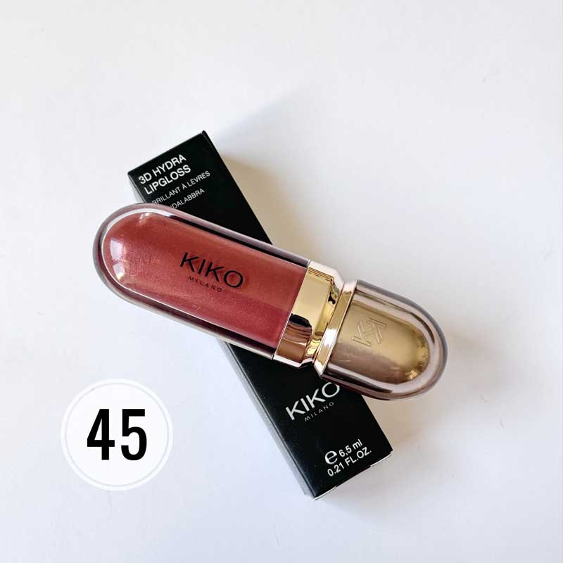 لیپ گلاس کیکو Kiko مدل 3D Hydra Lipgloss کد 45 (های کپی)