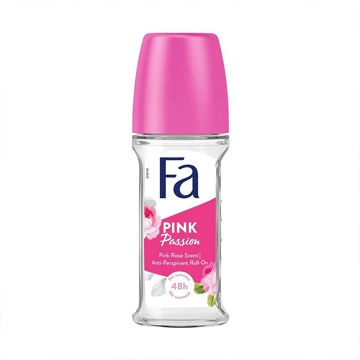 مام رول عطری ضد تعریق Fa مدل Pink Passion