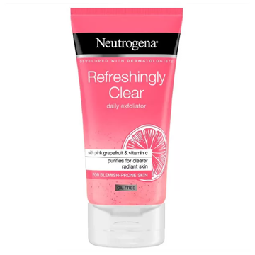 ژل اسکراب گریپ فروت نوتروژینا مدل Refreshingly Clear حجم 150ml