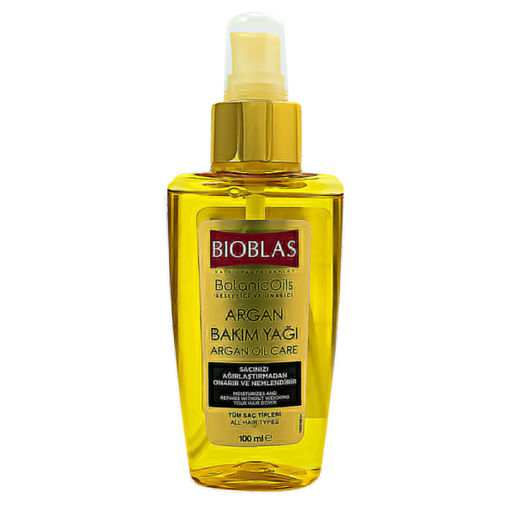 سرم روغن آرگان مو BIOBLAS مدل Botanic Oils حجم 100 میل