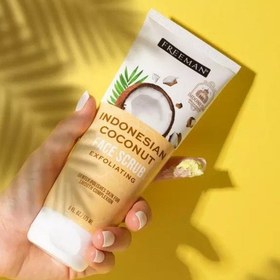 ماسک و اسکراب صورت نارگیل اندونزی لایه بردار فریمن حجم175 میل  17INDONESIAN COCONUT FACE MASK+SCRUB