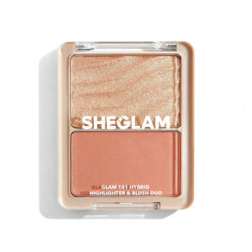 پالت هایلایتر و رژگونه شیگلم SHEGLAM سری GLAM 101 HYBIRD مدل Seville