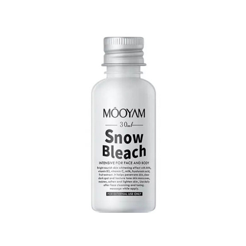 کرم روشن کننده بیکینی مویام مدل برف بدن جادوی SNOW BLEACH حجم 30 میل