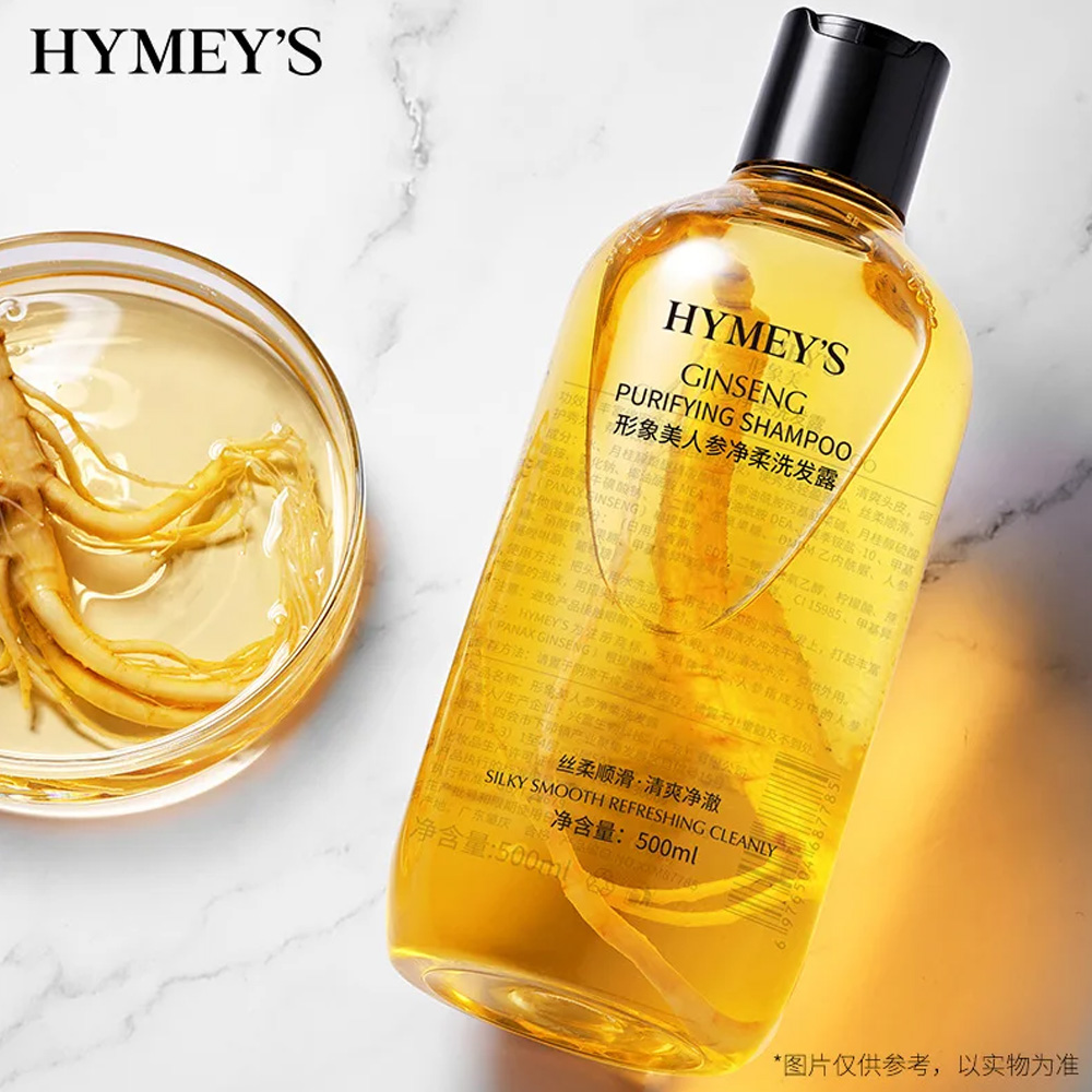 شامپو حاوی عصاره جنسینگ HYMEYS حجم 500ml