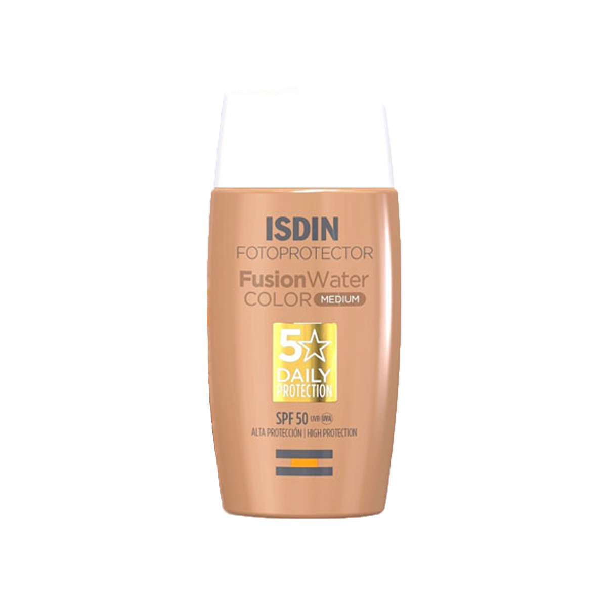 ضد آفتاب SPF50 فیوژن واتر رنگی ایزدین رنگ Medium حجم 50ml