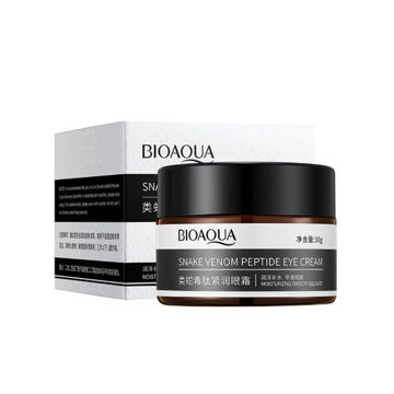 کرم دور جوانساز پپتاید بیوآکوا Bioaqua Snake Venom Peptide Eye Cream