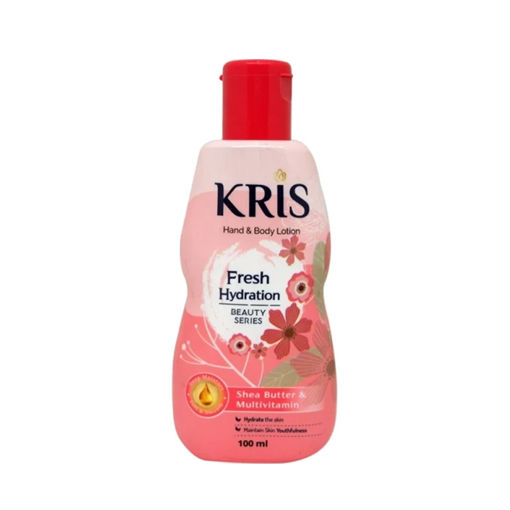 لوسیون دست و بدن kris مدل fresh hydration حجم 100ml