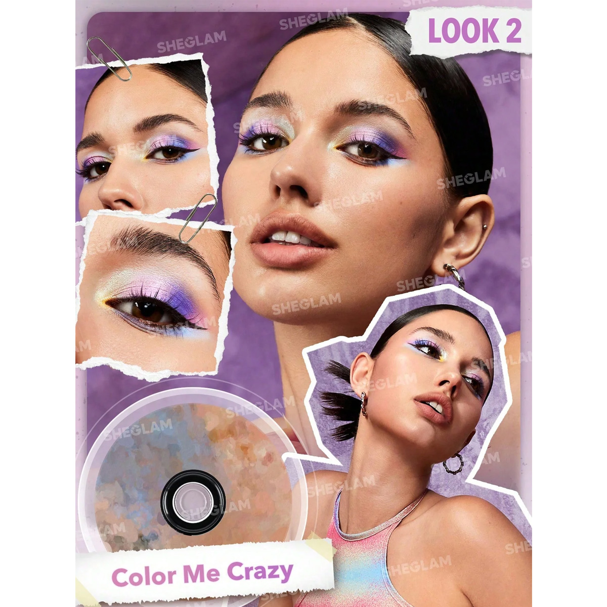 پالت سایه شیگلم مدل color me creazy