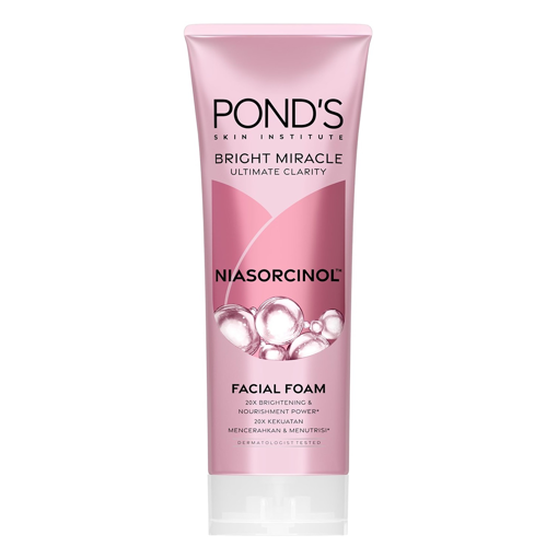 فوم شوینده صورت روشن کننده پوندز PONDS مدل NIASORCINOL