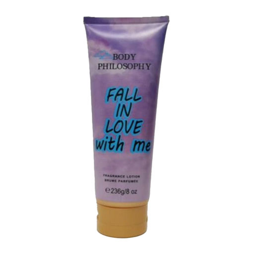 لوسیون بدن معطر بادی فیلسوفی BODY PHILOOPHY مدل FALL IN LOVE WHITH ME وزن 236 گرم