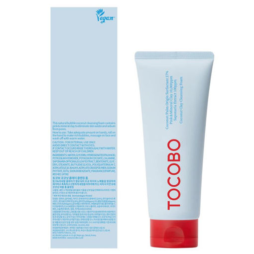 فوم پاک کننده خاک رس نارگیل توکوبو Tocobo Coconut Clay Cleansing Foam 150ml