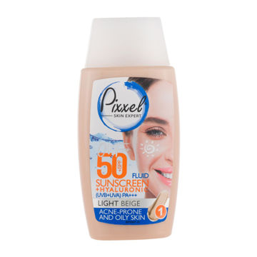 کرم ضد آفتاب  رنگی پیکسل مخصوص پوست چرب و ضد جوش مدل SPF50 Oily Acne-Prone Skin حجم 50ml