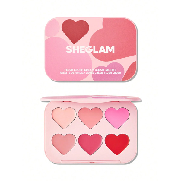 پالت رژگونه کرمی FLUSH CRUSH CREAM BLUSH PALETTE شیگلم