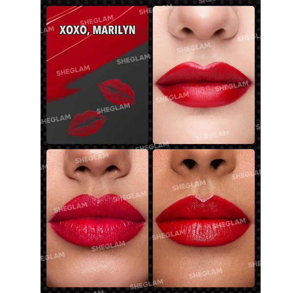 رژلب MARILYN MONROE X SHEGLAM THE ICON LIPSTICK شیگلم