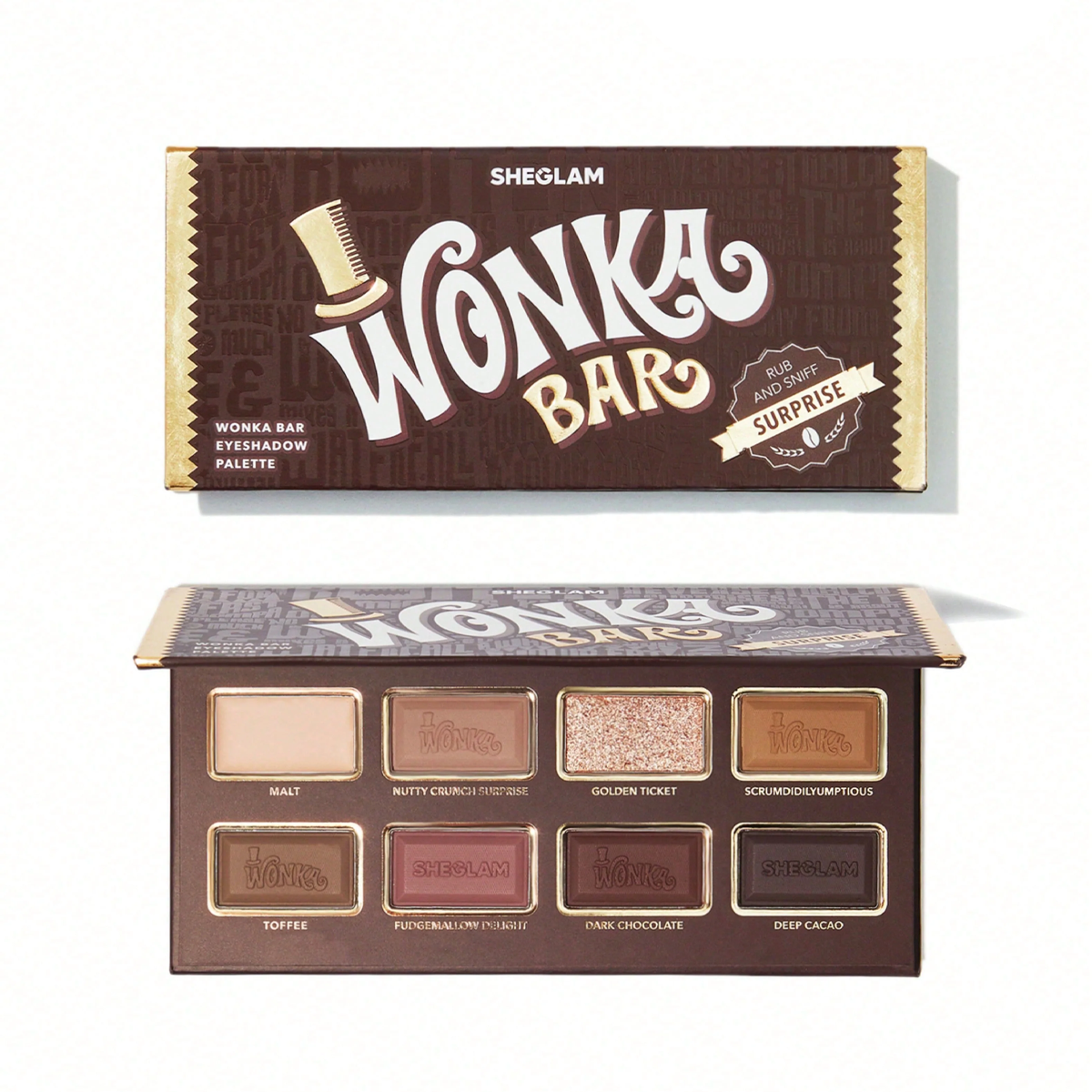 WILLY WONKA WONKA BAR EYESHADOW PALETTE