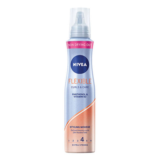 موس صاف کننده مو نیوا NIVEA مدل FLEXIBLE CURLS AND CARE حجم 150ml