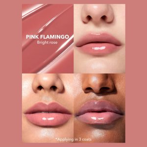 پلامپر حجم دهنده و براق کننده لب شیگلم SHEGLAM مدل Pink Flamingo