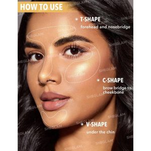 هایلایتر استیکی Snatch ‘n’ Glow شیگلم رنگ Vanilla Frost