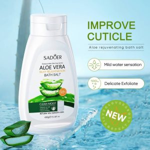 نمک بدن آلوئه ورا سادور Sadoer مدل Aloe vera Bath salt