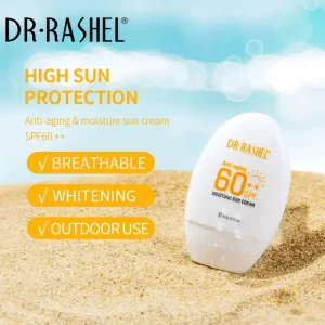 کرم ضدآفتاب دکتر راشل SPF60 Dr.Rashel ضدپیری و جوانساز