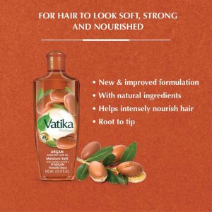 روغن مو آرگان واتیکا 200 میل Vatika مدل Argan