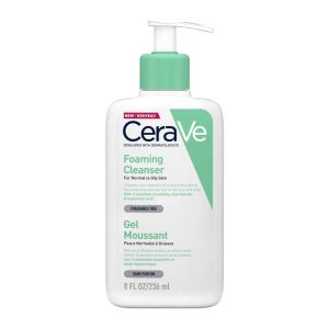 فوم شوینده صورت سراوی مخصوص پوست های نرمال تا چرب Cerave حجم 236ml