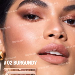 پالت سایه شیگلم بورگاندی Sheglam مدل Bordeaux-Burgundy