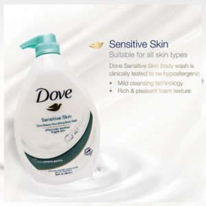 شامپو بدن داو 1000 میل Dove مدل Sensitive Skin