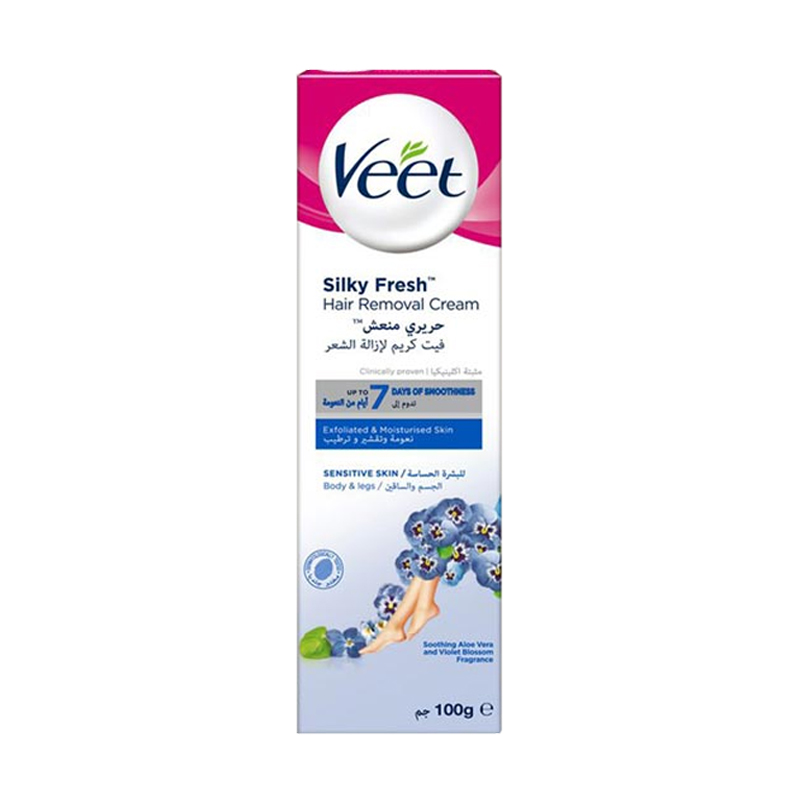 کرم مو بر مناسب پوست حساس veet حجم 200ml