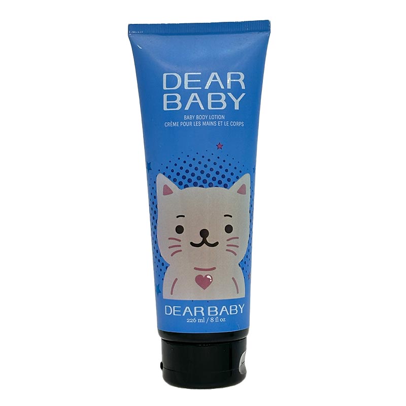 لوسیون بدن مدل گربه Dear Baby حجم 226ml