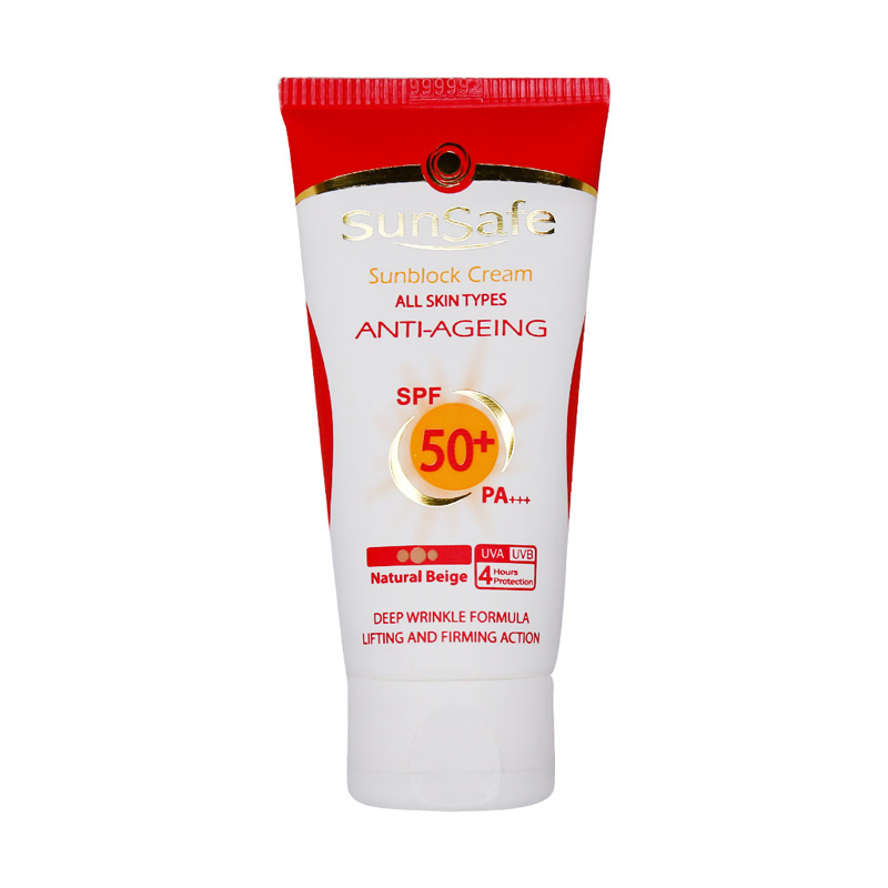 ضد آفتاب ضد چروک سان سیف SPF50 حجم ۵۰ml