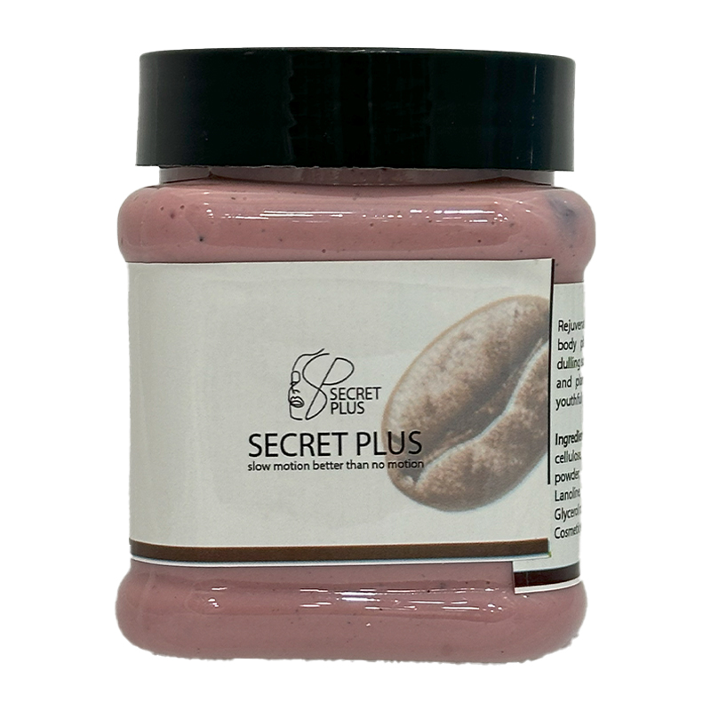 اسکراب بدن secret plus رایحه قهوه حجم 500ml