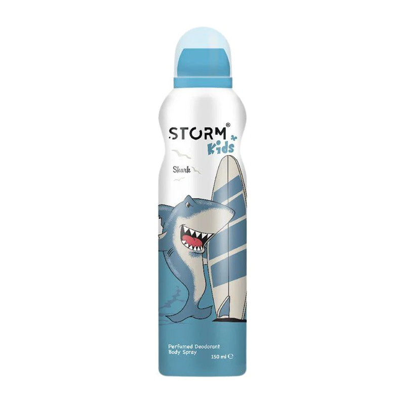 اسپری بدن STORM kids مدل Shark حجم 150ml