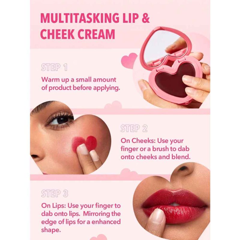 رژگونه کرمی Playing Cupid شیگلم SHEGLAM - Image 3