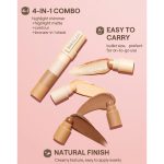 کانتور و کانسیلر قلمی 4 در 1 شیگلم Sheglam - Image 3