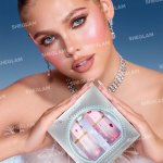 پک گیفت رژگونه و هایلایتر مایع شیگلم Festive Glow مدل Rose Ritual & Glass Heart - Image 2