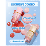 پک گیفت رژگونه و هایلایتر مایع شیگلم Festive Glow مدل Rose Ritual & Glass Heart - Image 3