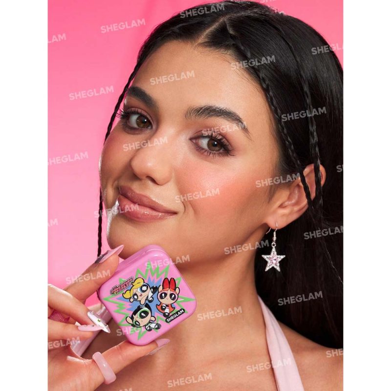 رژگونه پودری قلبی کالکشن The Powerpuff Girls شیگلم - Image 4