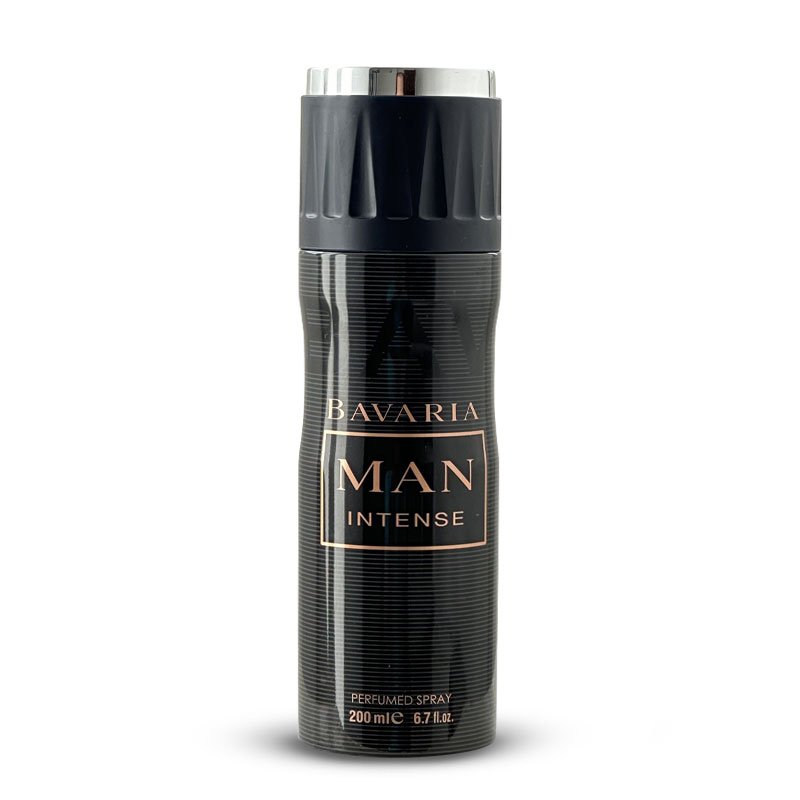 اسپری بدن باواریا man intence فراگرنس حجم 200ml