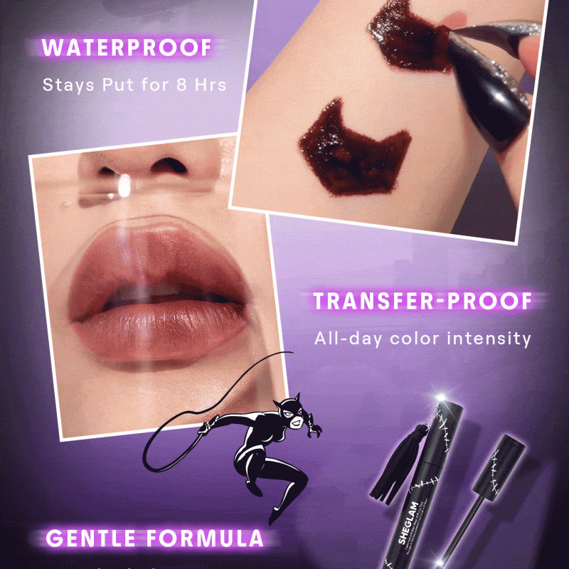 تینت لب پیل آف شیگلم Sheglam کالکشن CatWoman مدل I Am Not A Kitten Peel Off