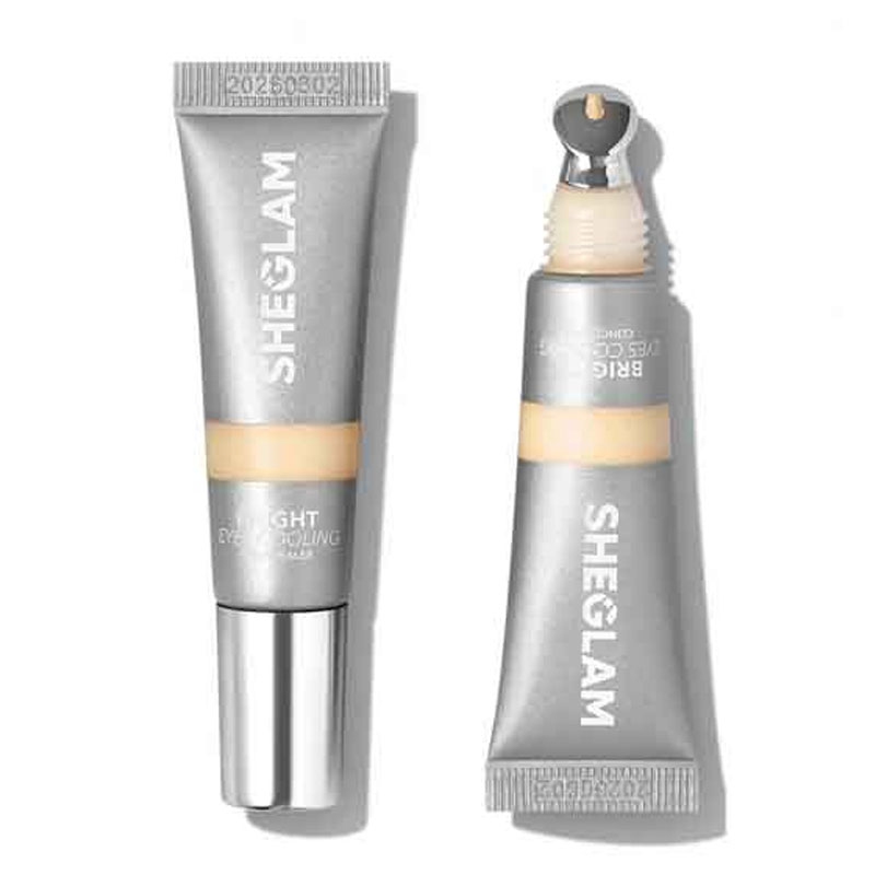 کانسیلر سر فلزی شیگلم مدل Bright Eyes Cooling رنگ Buttercream