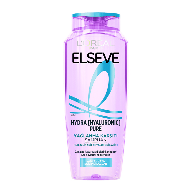 شامپو آبرسان و متعادل کننده چربی لورال السیو مدل HYDRA PURE