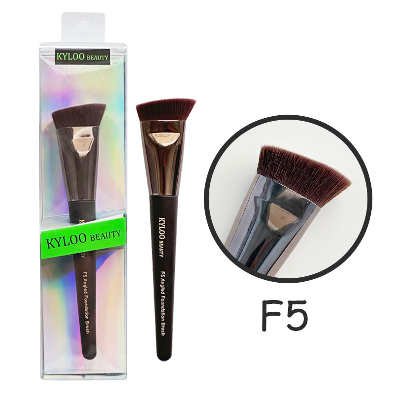 براش آرایشی فاندیشن زاویه دار کایلو بیوتی KYLOO BEAUTY مدل F5