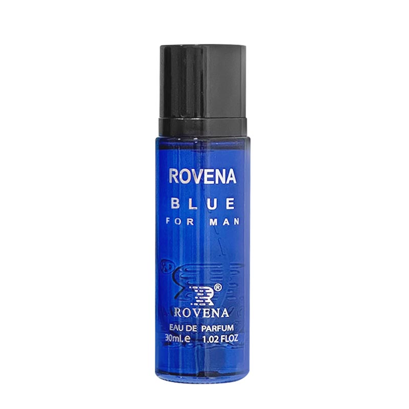 ادکلن مردانه روونا Rovena مدل Hoveha Blue رایحه بلو شنل حجم 30ml