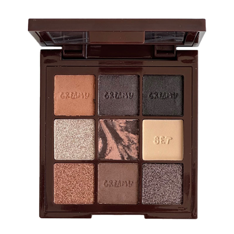 پالت سایه 9 رنگ هدی موجی مدل Creamy