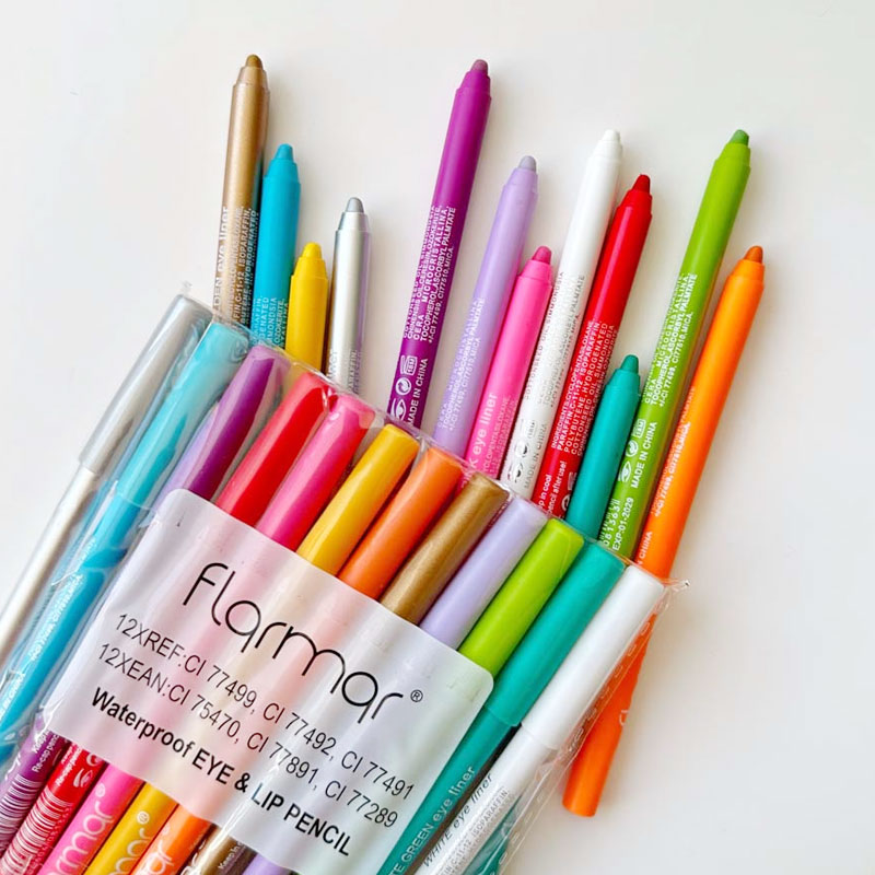 پک 12 عددی خط چشم پاستلی فلورمار