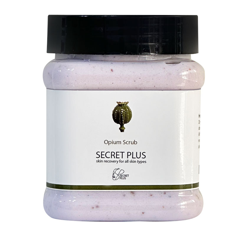اسکراب، ماسک بدن secret plus خشخاش حجم 450ml