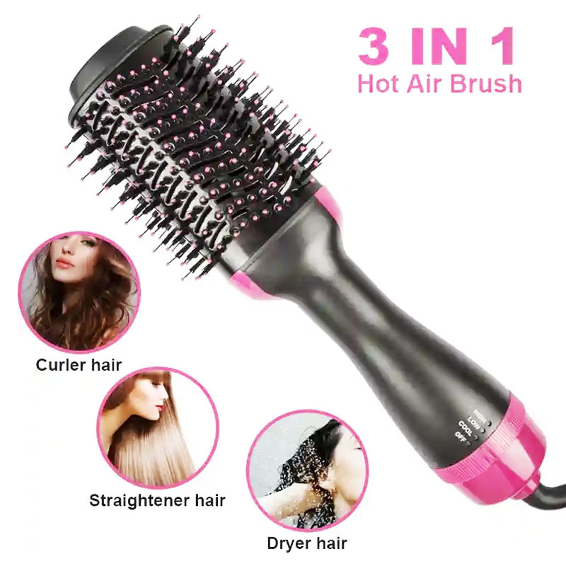 برس حرارتی hot air brush خشک کننده و حالت دهنده مو