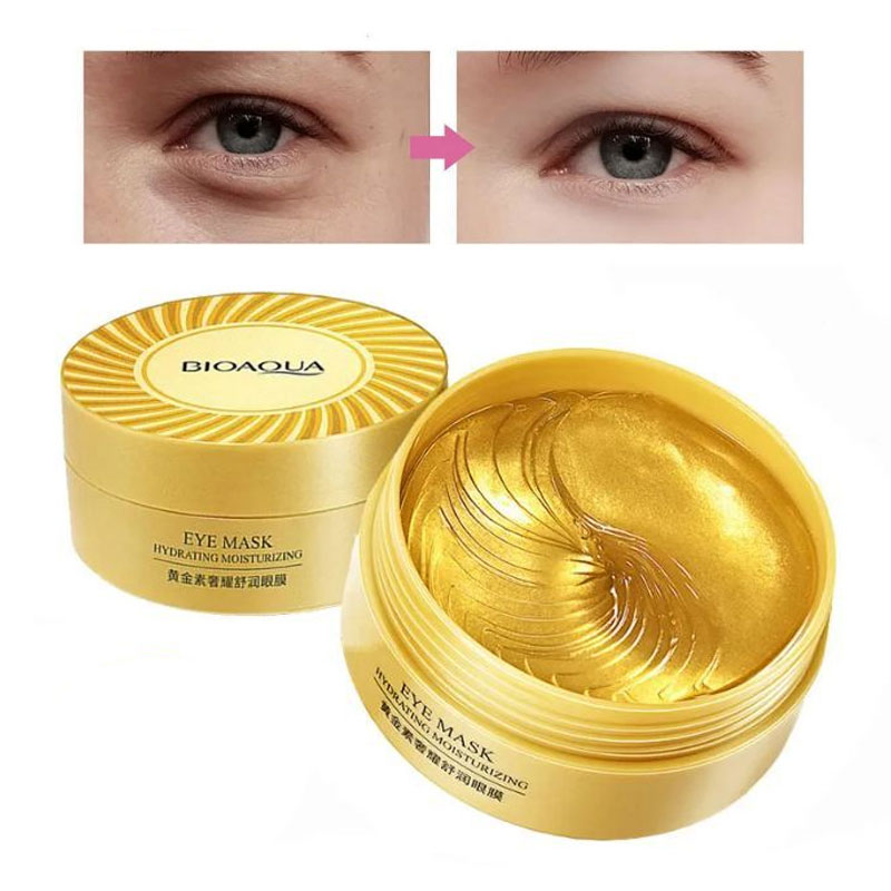 پچ زیر چشم بیوآکوا حاوی یون طلا وزن 80 گرم